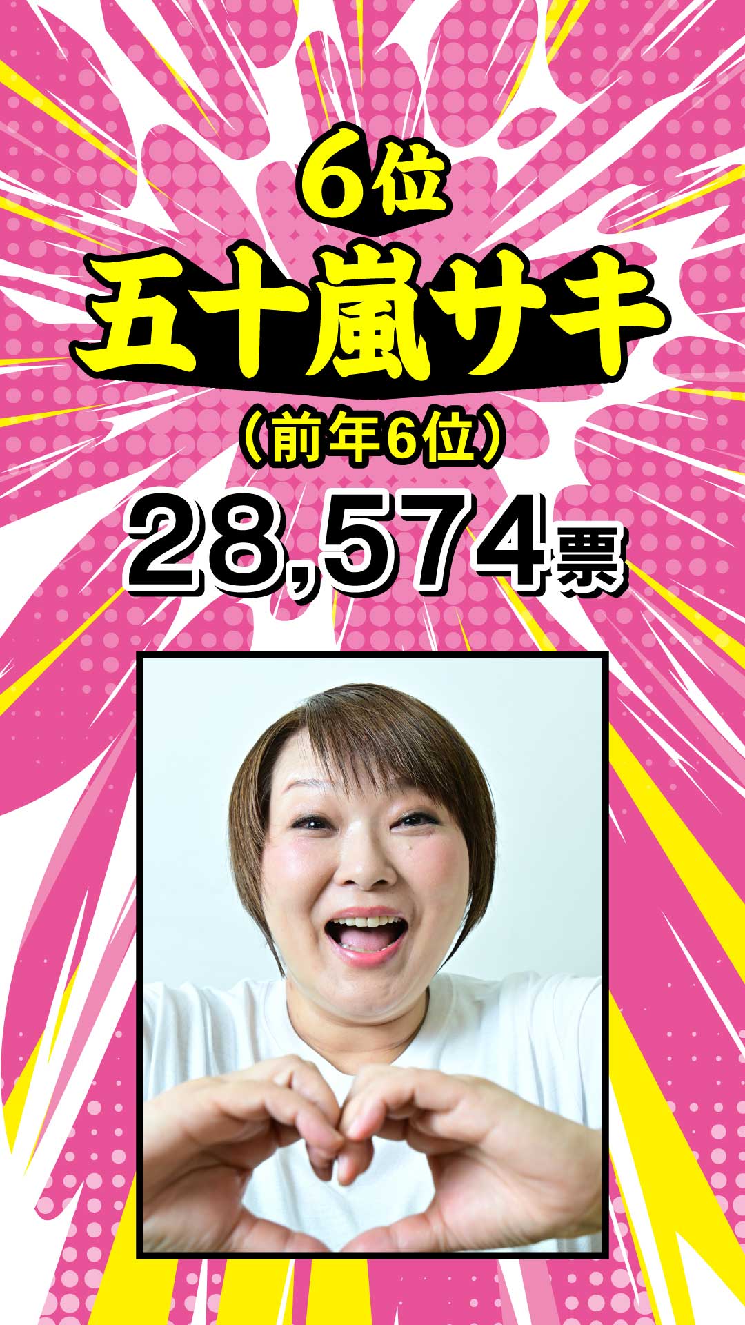 6位 五十嵐サキ