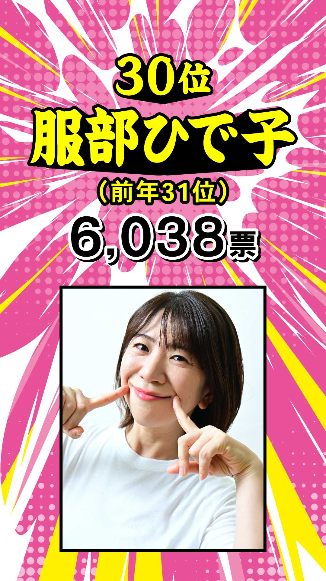 30位 服部ひで子